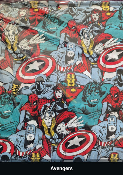 100% cotton Avengers