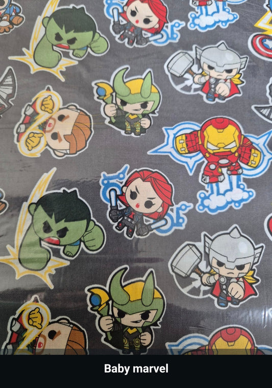 100% cotton baby marvel