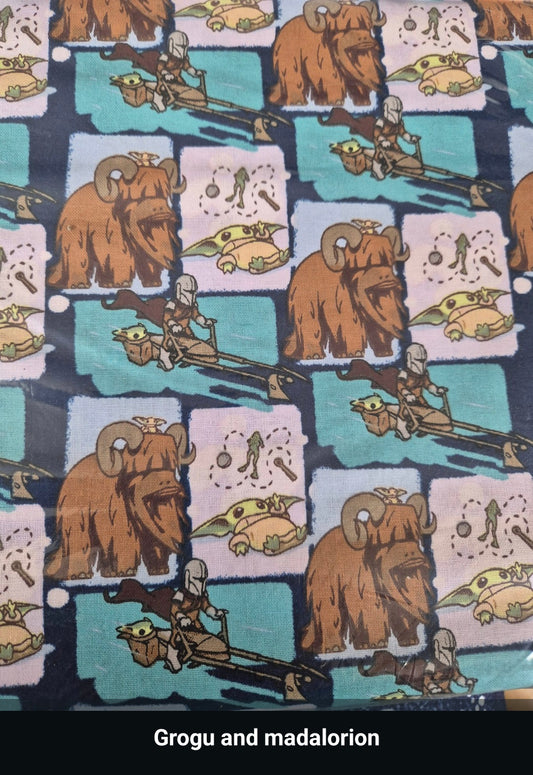 100% cotton Grogu