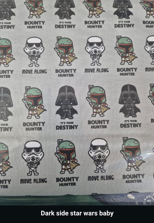 100% cotton Dark Side Baby Star Wars