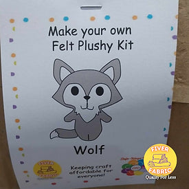 Wolf Felt Craft Kit