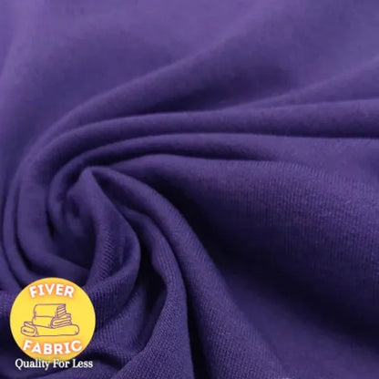 Dark Purple / Cadbury Purple Loop back sweatshirt