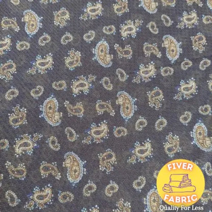 Paisley mesh small print