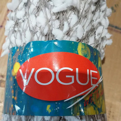 Stone and white wool