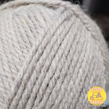 Stone grey wool