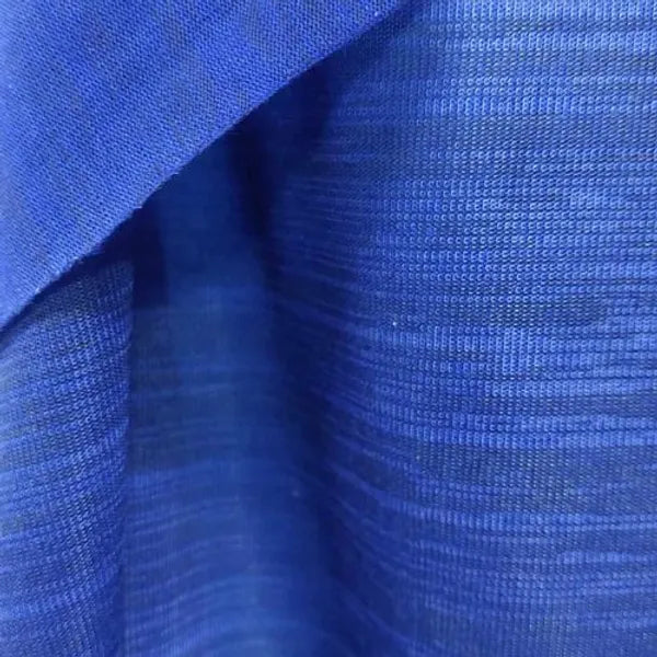 Blue marl knit jersey