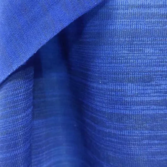 Blue marl knit jersey