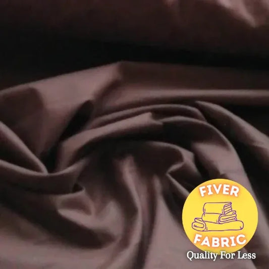 100% Cotton Brown