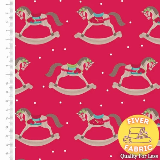 Rocking horse cotton