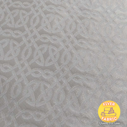 white brocade