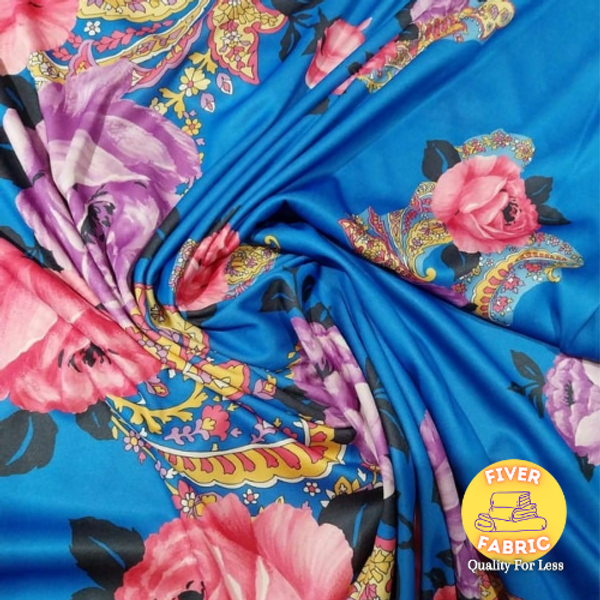 Bright Blue Flowers