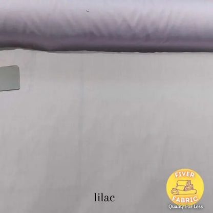 Lilac polycotton
