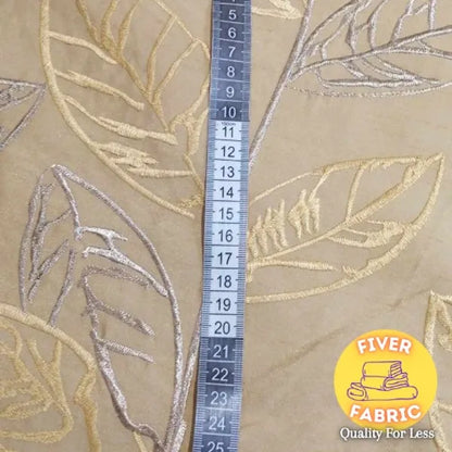 Gold leaf curtain / upholstery