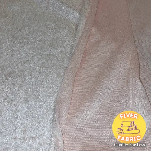 Crushed velvet - PEACH
