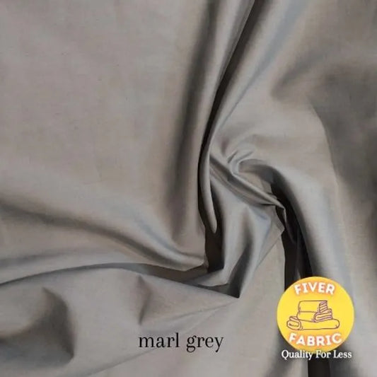 Marl Grey polycotton