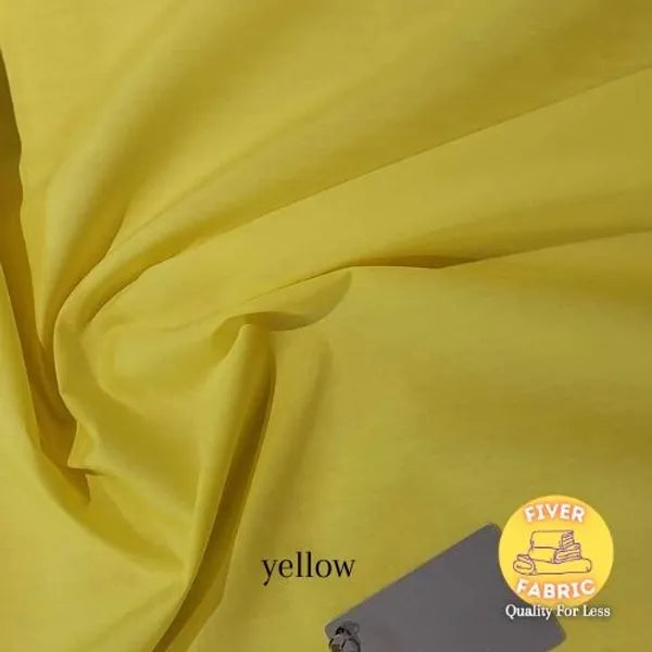Yellow polycotton