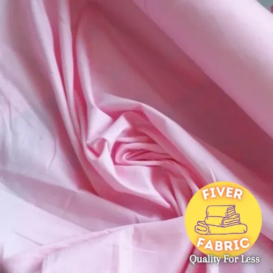 100% Cotton baby pink