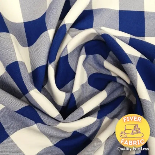 Gingham Blue