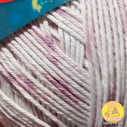 Wool cream mauve