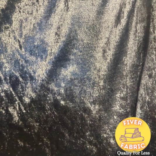 Crushed Velvet Dark Grey