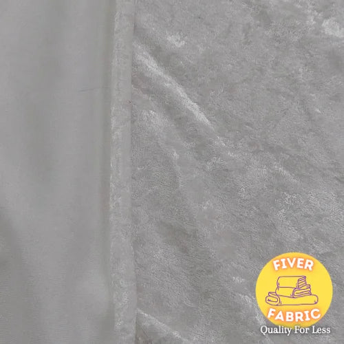 Crushed Velvet - Ercu (Cream)