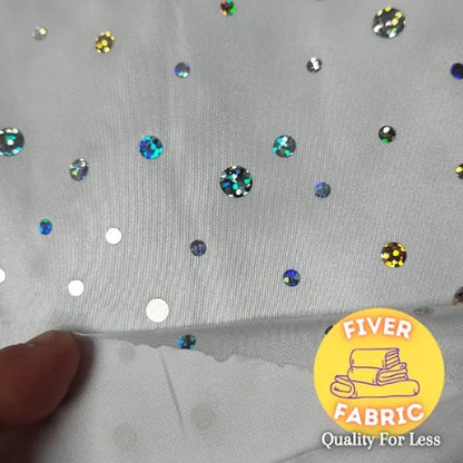 Sparkle Satin dress fabric 3 colours  to choose from