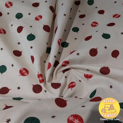 Baubles Christmas Canvas