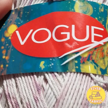 Wool cream mauve