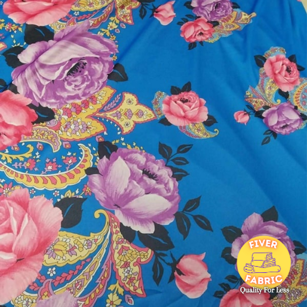 Bright Blue Flowers