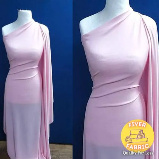 Pink ribbed Jersey