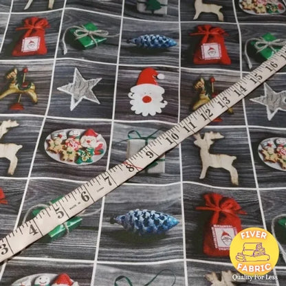 Ornamental Christmas Canvas