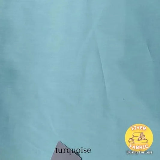 Turquoise polycotton