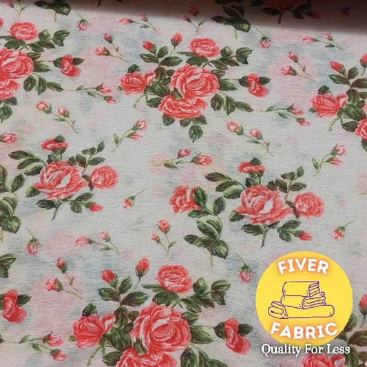 Roses knit Jersey