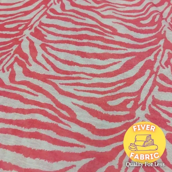 Pink tiger stripe jersey