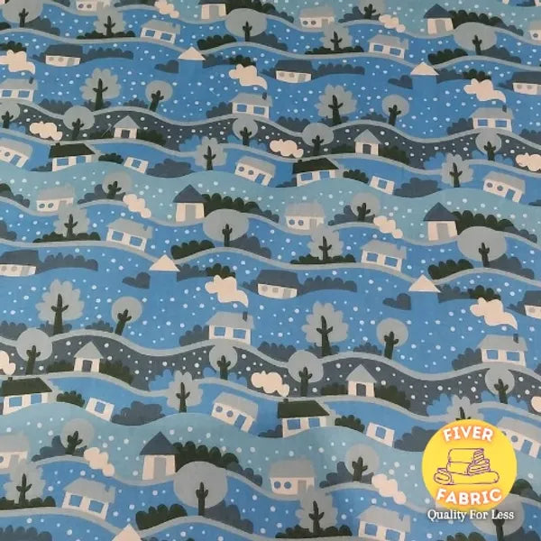 Blue houses