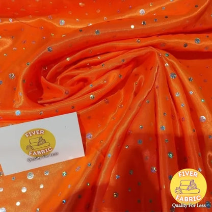 Sparkle Satin dress fabric 3 colours  to choose from