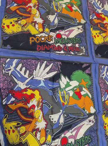 100% cotton cushion panels Pokemon