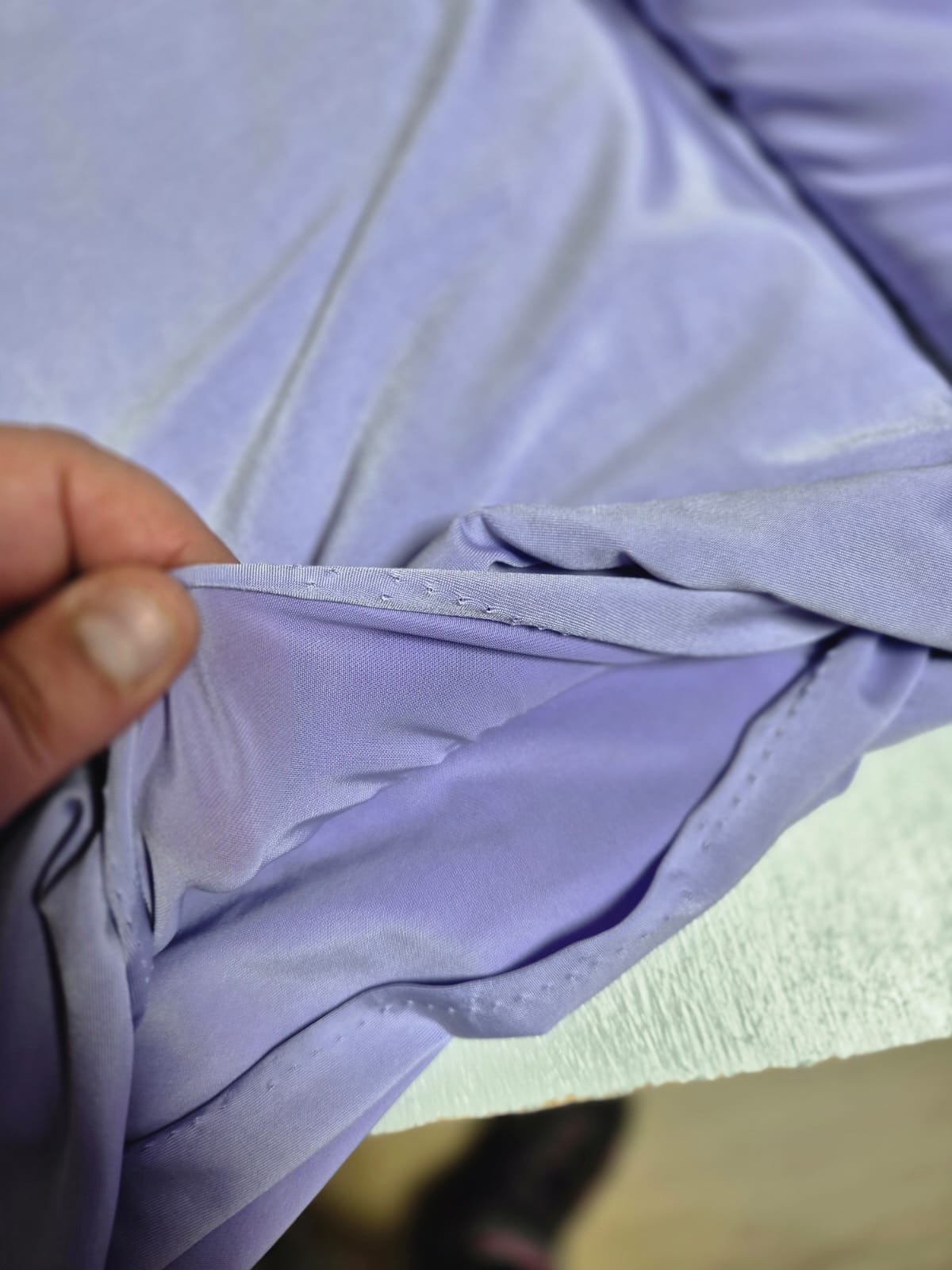 Number 7 lilac lycra jersey 3m