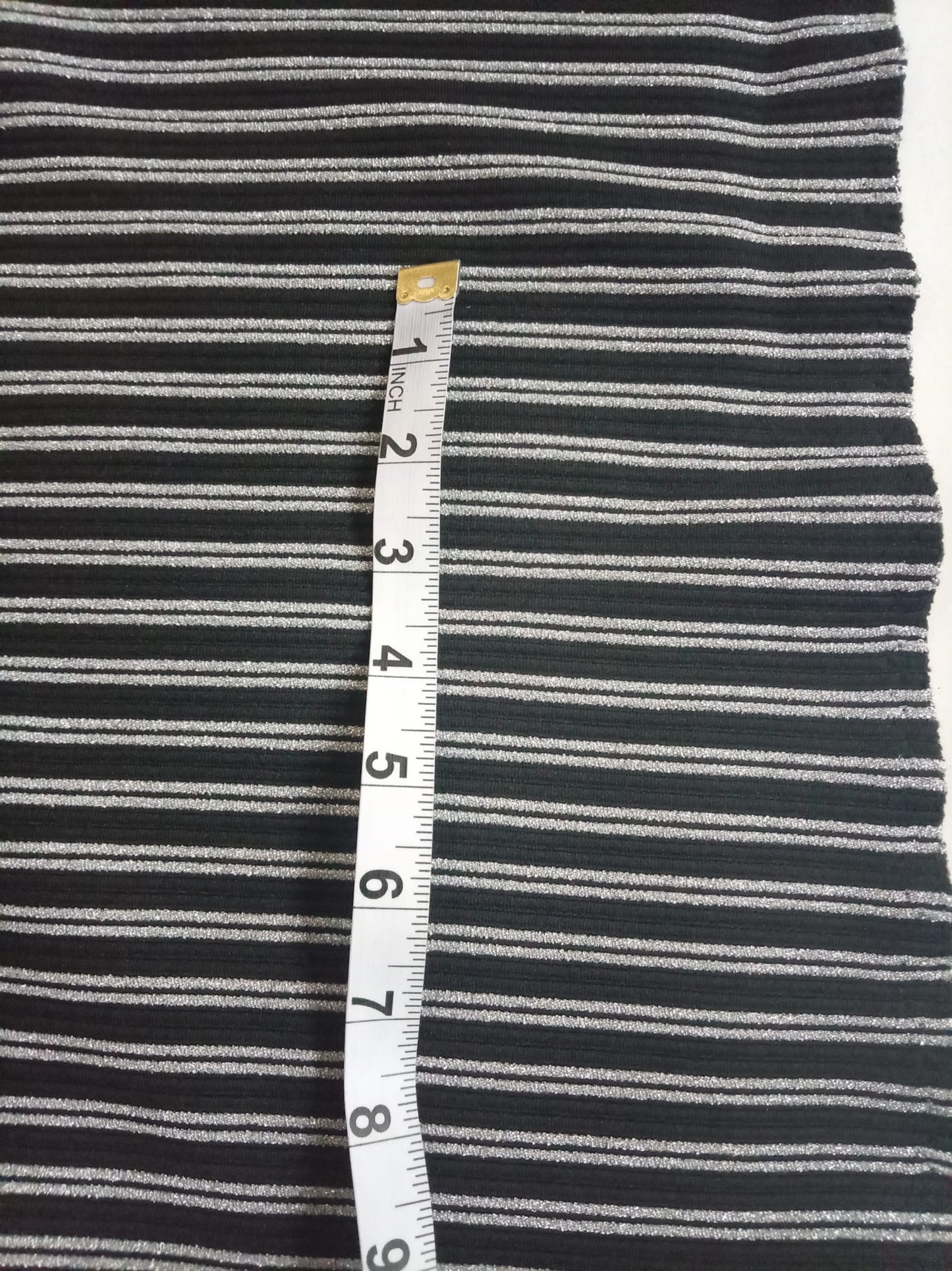 Black and silver stripe
