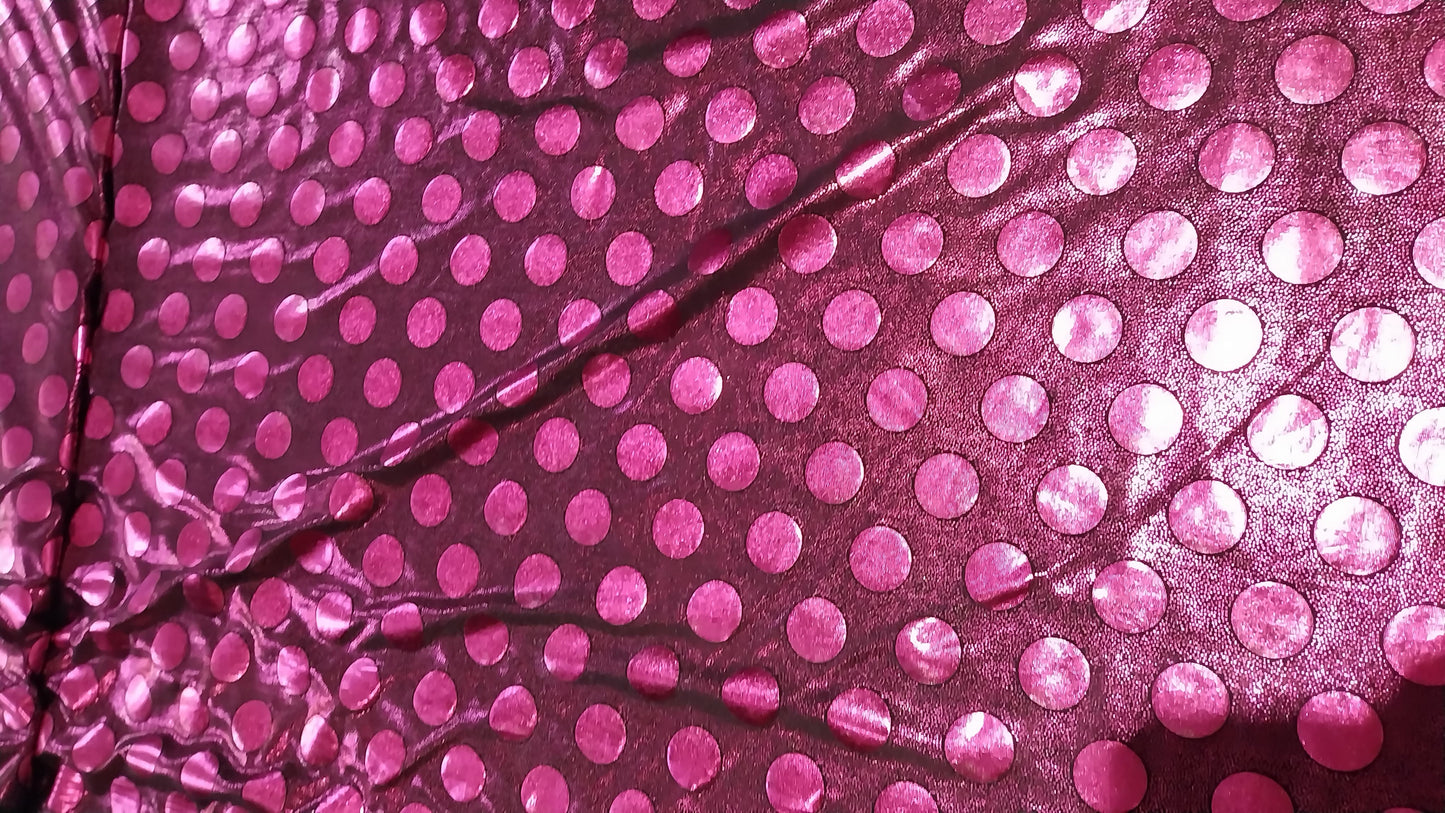 Pink spot lycra