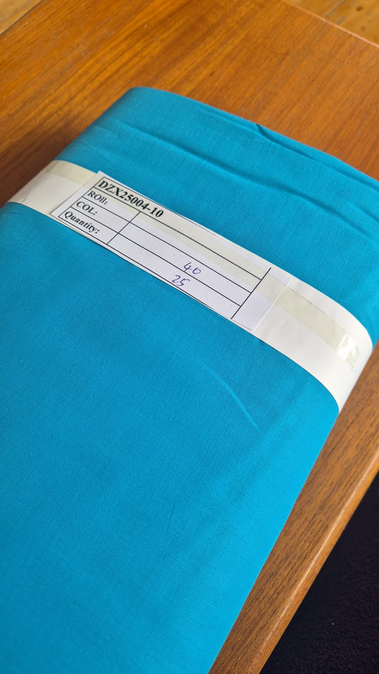 100% Cotton Lawn Turquoise