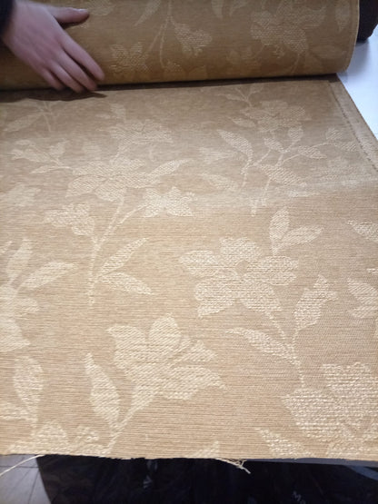 Heavy floral upholstery
