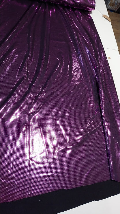Purple foil lycra
