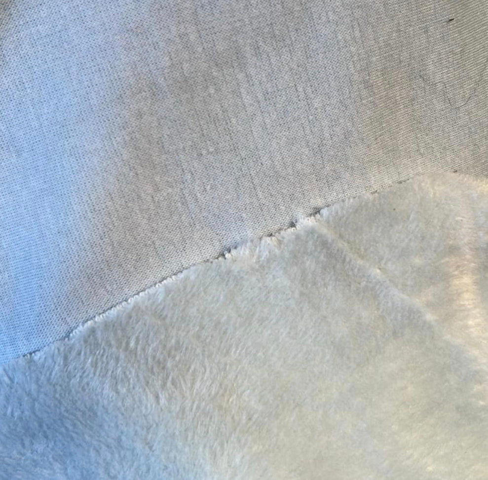 Alpine fleece pale blue