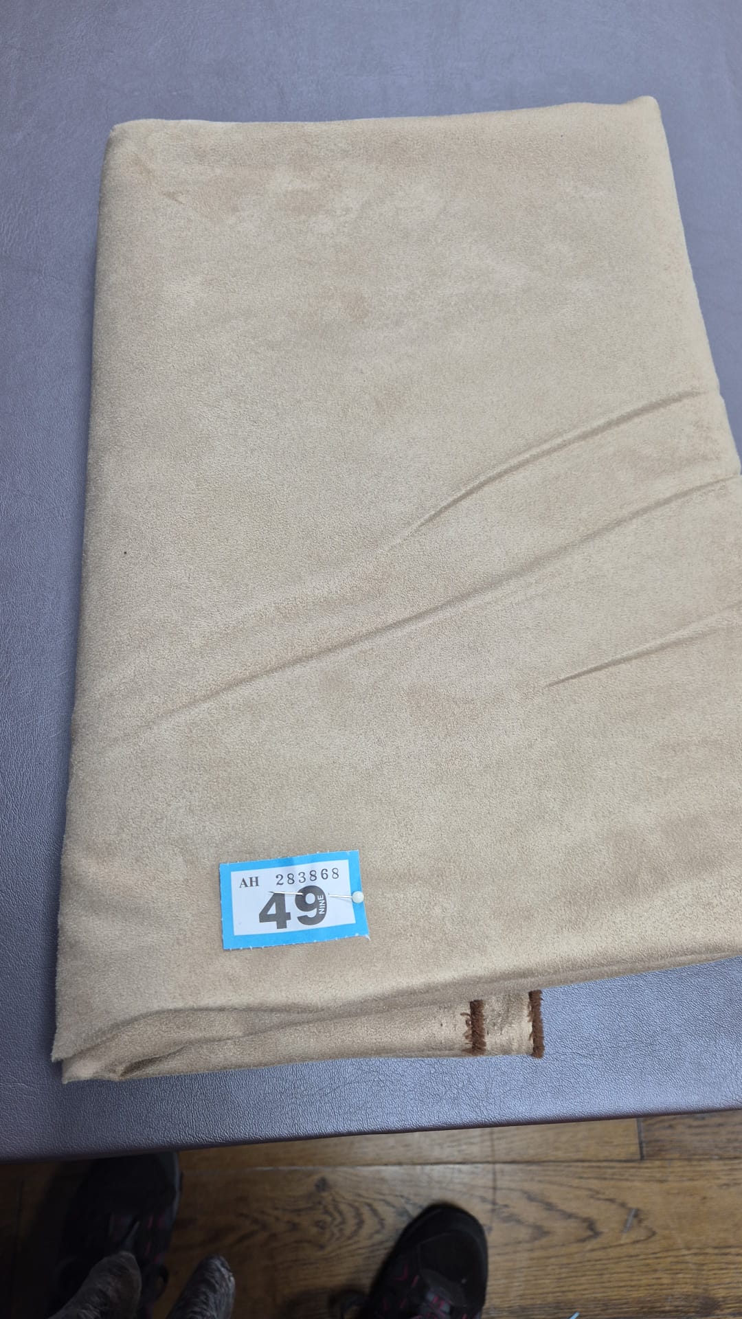 Number 49 soft faux suede 3m