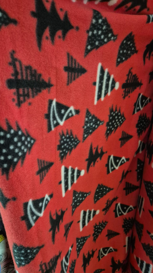Trees polar fleece