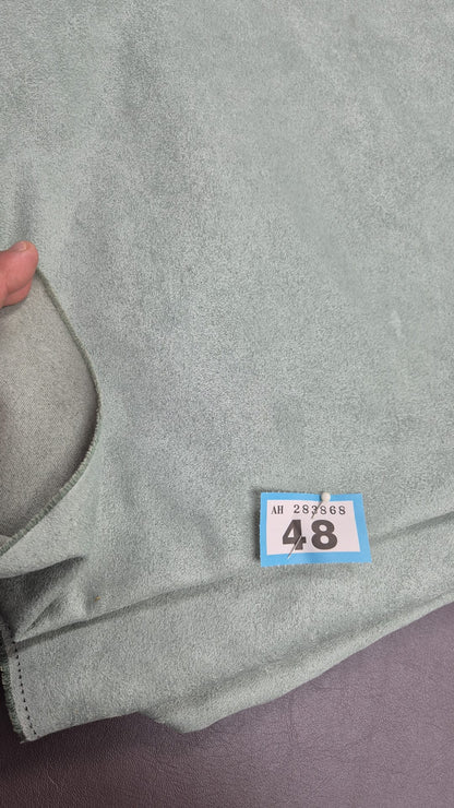 Number 48 brushed duck egg blue upholstery 3m