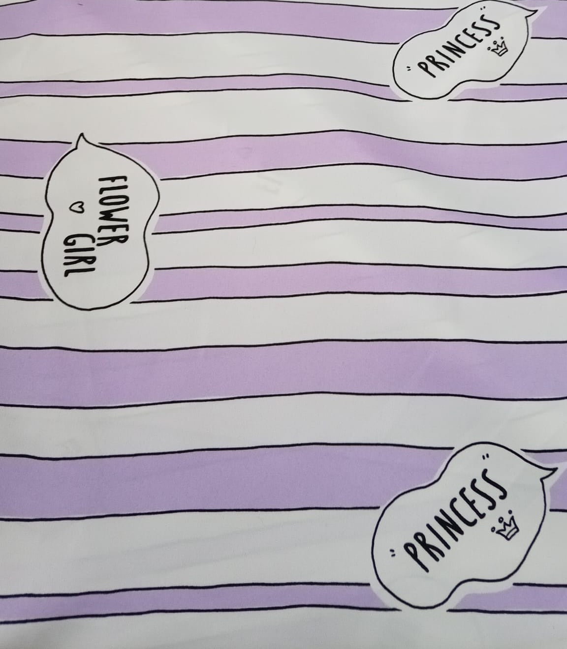 Princess dress fabric