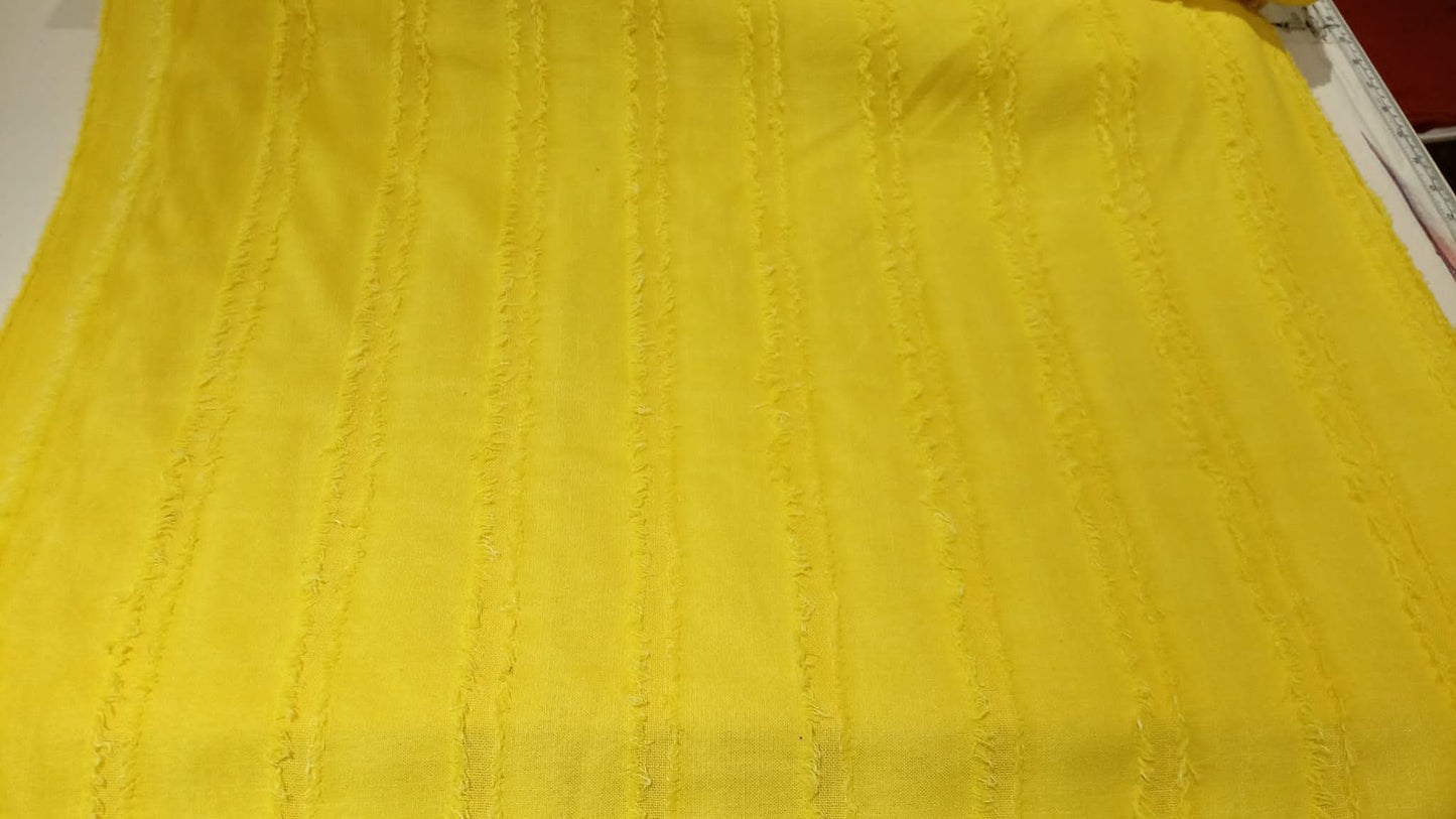 Yellow linen