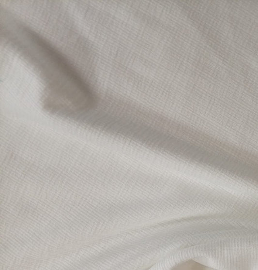Textured poly jersey